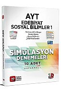 3D YAYINLARI AYT EDEBİYAT SOSYAL BİLİMLER 1 SİMÜLASYON - 3D YAYINLARI