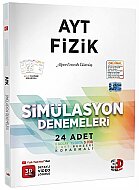 3D YAYINLARI AYT FİZİK SİMÜLASYON DENEMELERİ (24 ADET)(49871) - 3D YAYINLARI