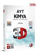 3D YAYINLARI AYT KİMYA SORU BANKAS (VİDEO DESTEKLİ) - 3D YAYINLARI