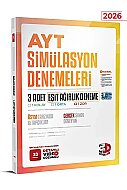 3D YAYINLARI AYT SİMÜLASYON DENEMELERİ (3 ADET EŞİT AĞIRLIK) - 3D YAYINLARI