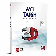 3D YAYINLARI AYT TARİH SORU BANKASI (49598)(VİDEO ÇÖZÜMLÜ) - 3D YAYINLARI