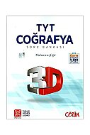 3D YAYINLARI TYT COĞRAFYA SORU BANKASI (49437)(VİDEO ÇÖZÜMLÜ) - 3D YAYINLARI