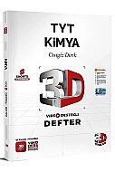 3D YAYINLARI TYT KİMYA VİDEO DESTEKLİ DEFTER - 3D YAYINLARI