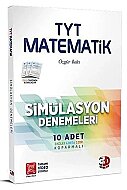 3D YAYINLARI TYT MATEMATİK SİMÜLASYON DENEMELERİ (10 ADET)(49758) - 3D YAYINLARI