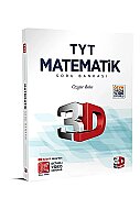 3D YAYINLARI TYT MATEMATİK SORU BANKASI (VİDEO ÇÖZÜMLÜ) - 3D YAYINLARI