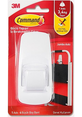 3m 17004 Command Büyük Boy Jumbo Askı - 1