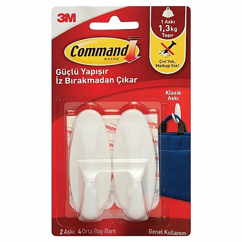 3M 17081 COMMAND KARMA ORTA BOY ASKI 2Lİ - 1