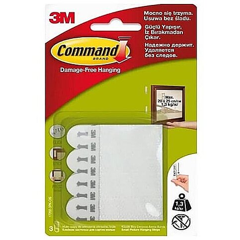 3M 17202-3PK-CIS COMMAND CIRT CIRT BANT KÜÇÜK BOY - 1