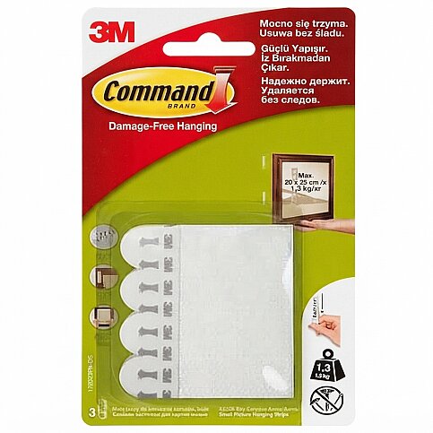 3M 17202-3PK-CIS COMMAND CIRT CIRT BANT KÜÇÜK BOY - 1