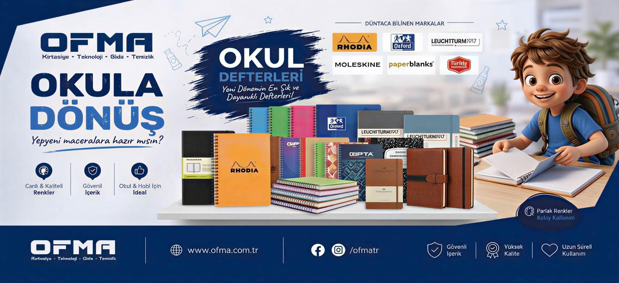 Okula Dönüş-Defterler
