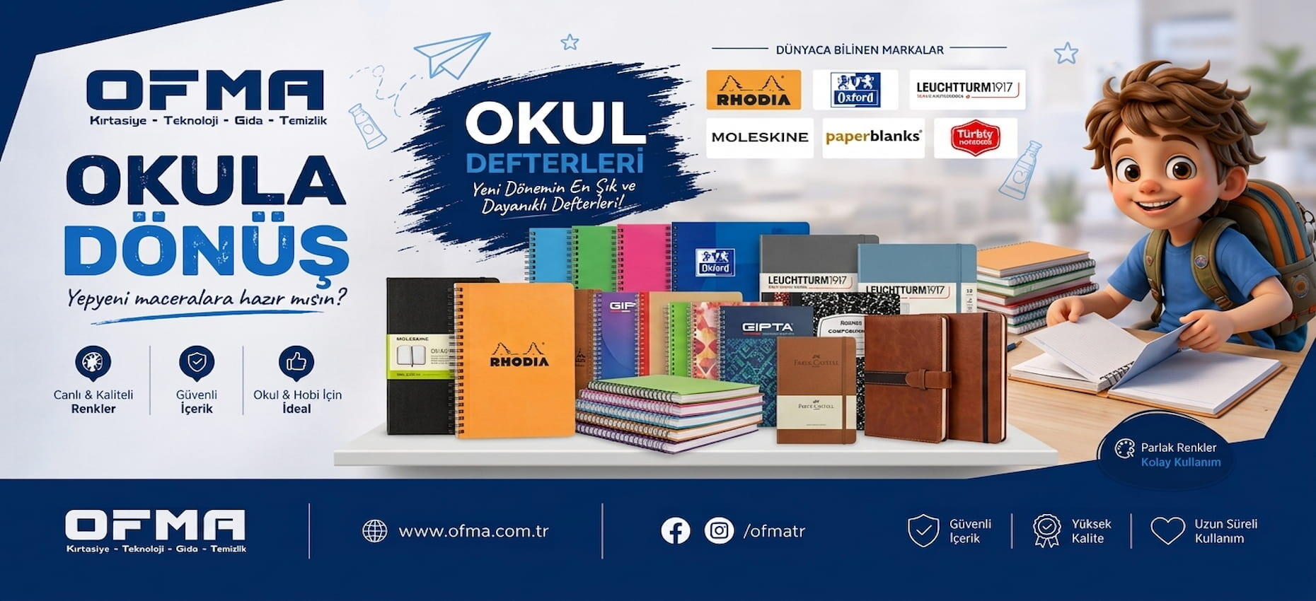 Okula Dönüş-Defterler