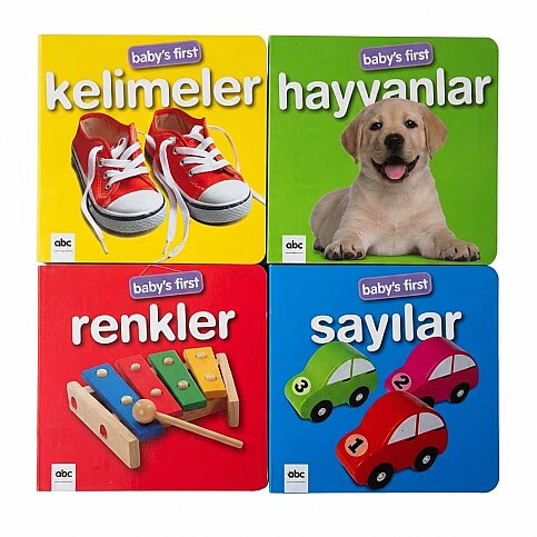 ABC YAYIN GRUBU BABY'S FİRST 4LÜ TAKIM-KUTU - 1