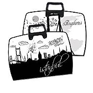 Abka Art Collage Teknik Proje Çantası 38x55 İstanbul (0.23.01.001) - ABKA