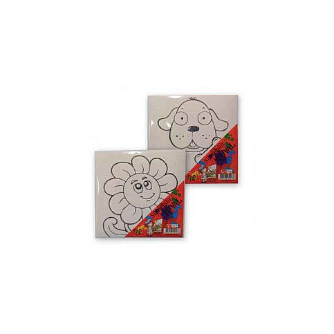 ABKA BASKILI TUVAL 15x15cm (01.008) - 1