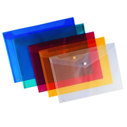 Abka Çıtçıtlı Evrak Dosyası A4 Şeffaf (01.001) - ABKA