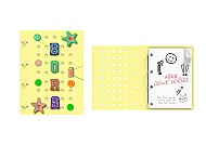 ABKA DELİC SERİ 67853 MEKANİZMALI KLASÖR A4 KARIŞIK RENK (1.58.02.001) - ABKA DELİC (1)