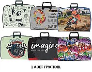 ABKA ART COLLEGE GENÇLİK SERİSİ PROJE ÇANTASI 38x55 DESENLİ (1.20.01.005) - ABKA