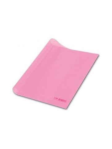 ABKA HAZIR DEFTER KABI A4 ŞEFFAF PEMBE 5Lİ BLİSTER (2.01.02.006) - 1