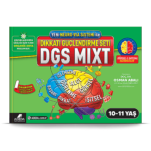ADEDA DİKKAT GÜÇLENDİRME SETİ 10-11 YAŞ DGS MIXT-OSMAN ABALI - 1