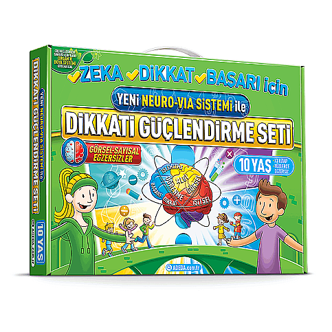 ADEDA DİKKAT GÜÇLENDİRME SETİ 10 YAŞ-OSMAN ABALI - 1