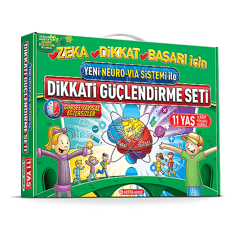 ADEDA DİKKAT GÜÇLENDİRME SETİ 11 YAŞ-OSMAN ABALI - 1