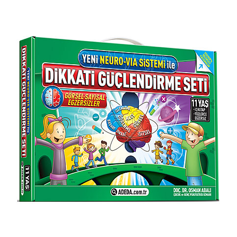 Adeda Dikkat Güçlendirme Seti 11 Yaş-Osman Abalı - 1