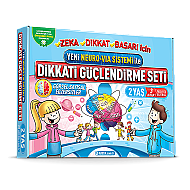 ADEDA DİKKAT GÜÇLENDİRME SETİ 2 YAŞ-KUTU-OSMAN ABALI - ADEDA