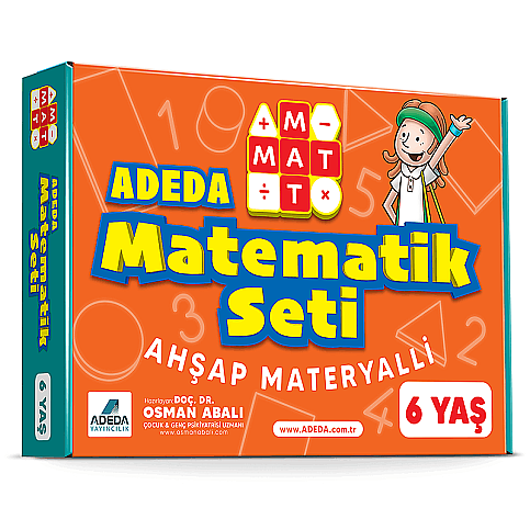 ADEDA MAT MAT MATEMATİK SETİ 6 YAŞ-KUTU-OSMAN ABALI - 1