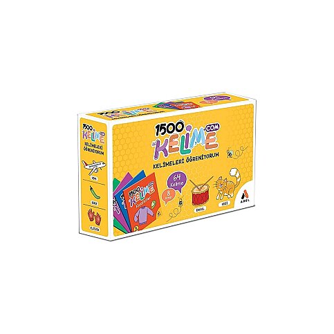 ADEL 1500 KELİME ALFABE ÖĞRENİYORUM (2013000574) - 1