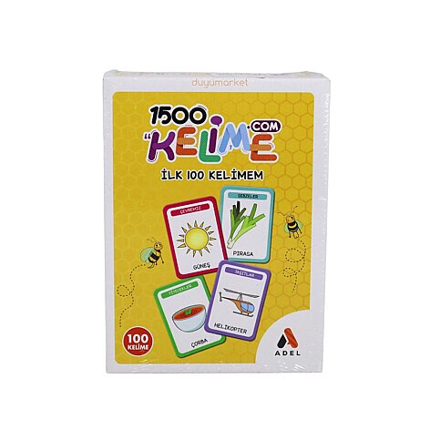 ADEL 1500 KELİME İLK 100 KELİMEM (2013000573) - 1