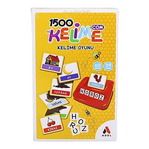 ADEL 1500 KELİME KELİME OYUNU (2013000581) - 1