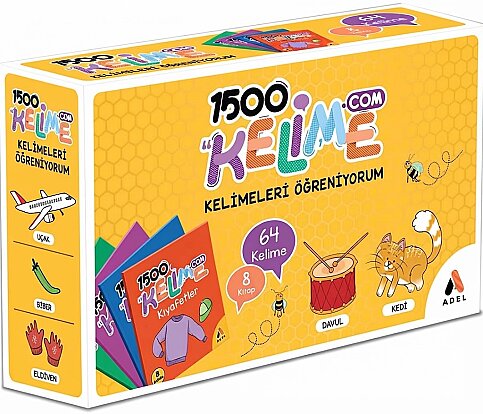ADEL 1500 KELİME KELİMELERİ ÖĞRENİYORUM (2013000552) - 1