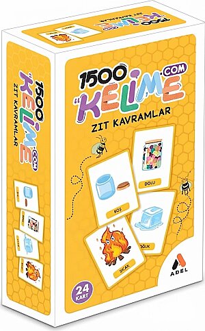 ADEL 1500 KELİME ZIT KAVRAMLAR (2013000551) - 1