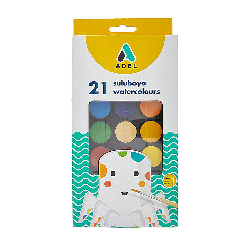 ADEL SULU BOYA BÜYÜK BOY 30mm 21 RENK (2290931001) - 1