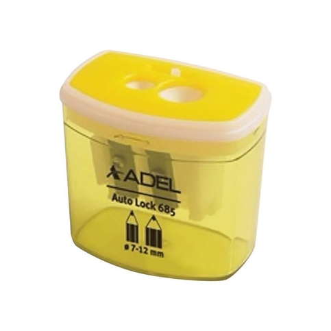 Adel 685 Auto Lock Hazneli Çiftli Kalemtraş (685001) - 1