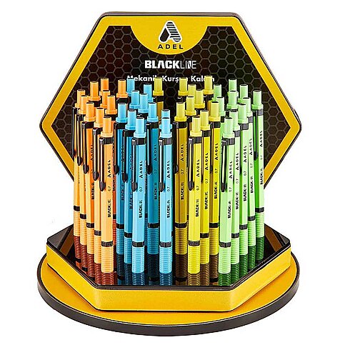 ADEL BLACKLİNE VERSATİL KALEM 07 NEON RENK (2120000042) - 1