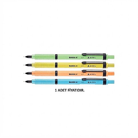 ADEL BLACKLİNE VERSATİL KALEM 07 NEON RENK (2120000042) - 1