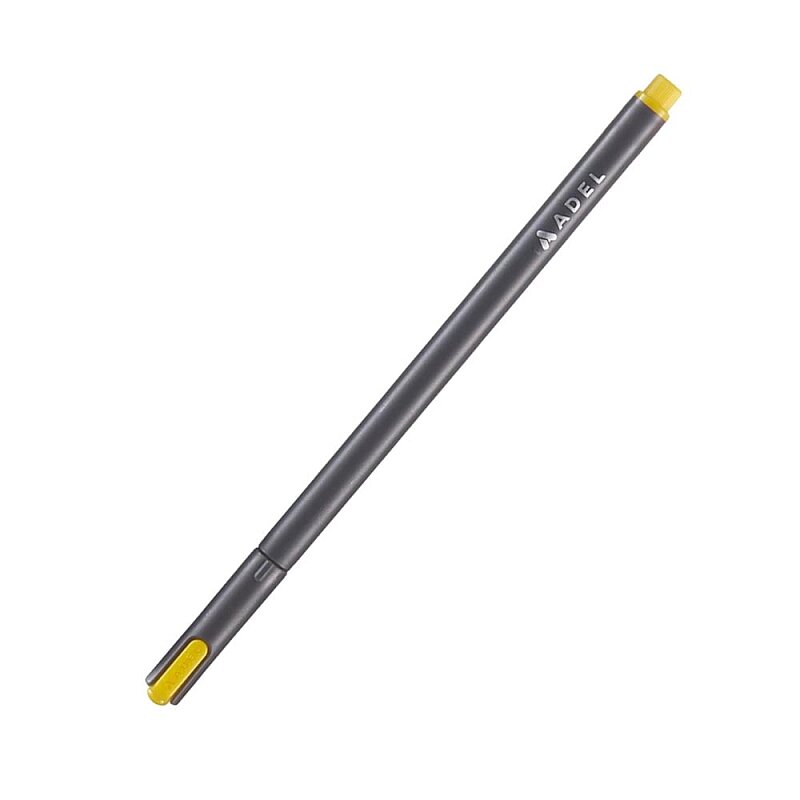 ADEL FİNELİNER KEÇE UÇLU KALEM 0.4mm SARI (4201870008)