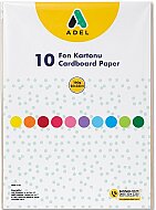 ADEL FON KARTONU 25x35 10 RENK (4343030001) - ADEL