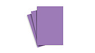 ADEL FON KARTONU 50x70 160gr MOR (2342000000) - ADEL