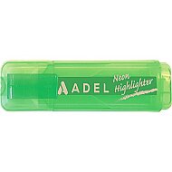 ADEL ŞEFFAF GÖVDE FOSFORLU KALEM NEON YEŞİL (2201000024) - ADEL