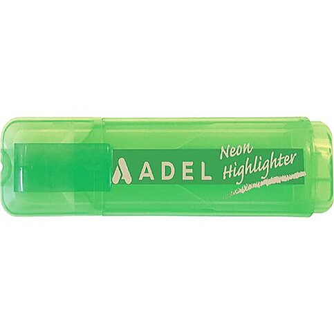 ADEL ŞEFFAF GÖVDE FOSFORLU KALEM NEON YEŞİL (2201000024) - 1
