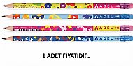ADEL KİDS SİLGİLİ KURŞUN KALEM HB (2031151001) - ADEL