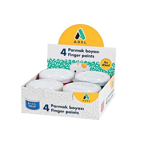 ADEL PARMAK BOYASI 4 RENKx45ml (2340630101) - 1