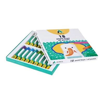 ADEL PASTEL BOYA 18 RENK KARTON KUTU (4280857002)