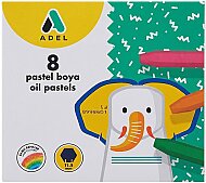 ADEL PASTEL BOYA 8 RENK (4280817002) - ADEL