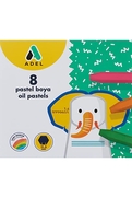 Adel Pastel Boya 8 Renk (4280817002) - ADEL