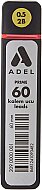ADEL PRİME KALEM UCU 0.5 2B 60mm TÜP (2090000001) - ADEL