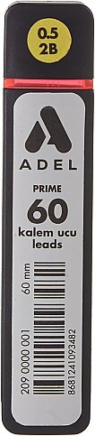 ADEL PRİME KALEM UCU 0.5 2B 60mm TÜP (2090000001) - 1