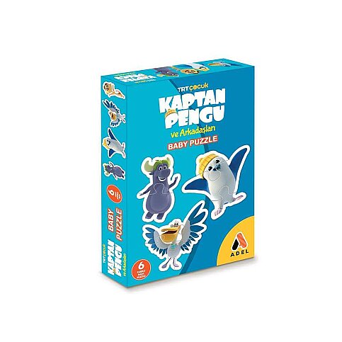 ADEL PUZZLE TRT KAPTAN PENGU BABY 6 PARÇA (2013000516) - 1